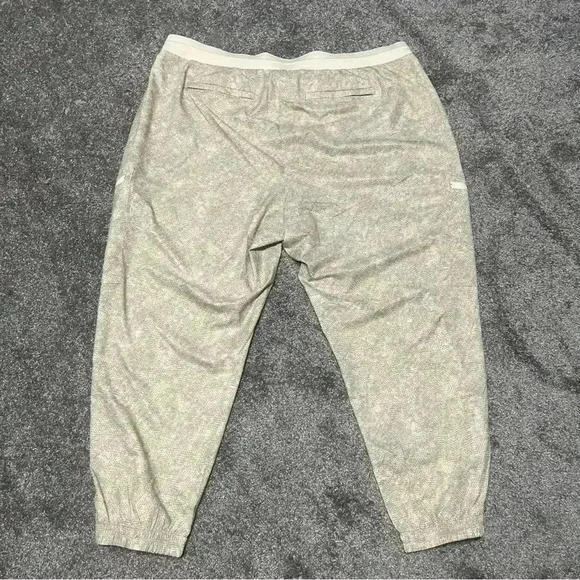 ATHLETA Venture Printed Pant, Viper Grey SIZE 22 Lightweight Workout Exercise - Picture 5 of 6